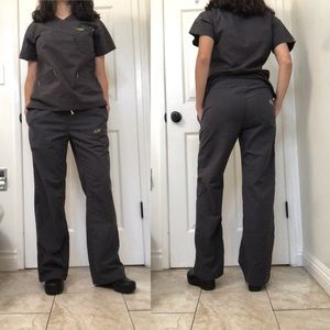 IguanMed scrub set grey S